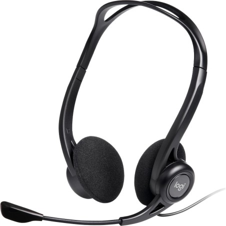 Logitech Headset USB PC Stereo 960 - Crystal Clear Sound & Comfort | 981-000100